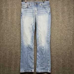 Hollister Jeans Womens 3R 26 (26x28) Blue Denim Bootcut Western Y2K‎ Preppy